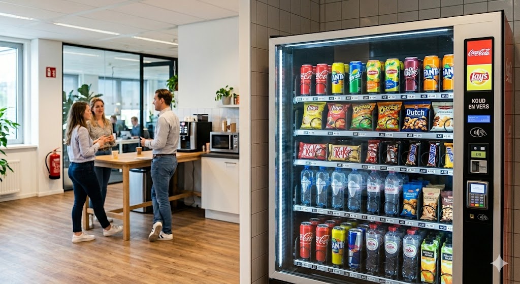 Tixo Vending automaat op kantoor